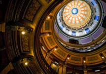 Photo of Dykema’s Lansing, Michigan office opens adjacent to Michigan’s Capitol Building.